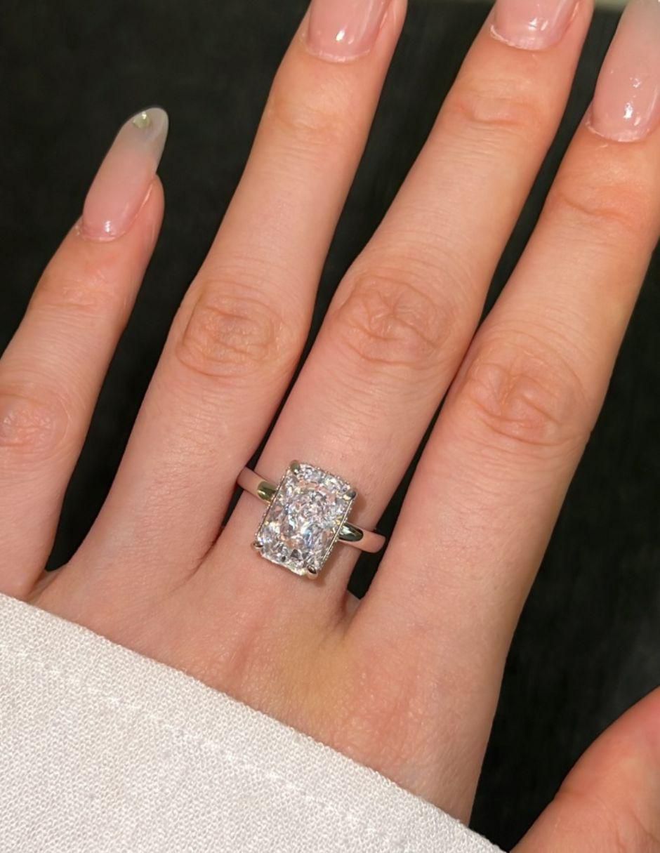 Anillo de compromiso de plata P 925 Imperial zirconia 5