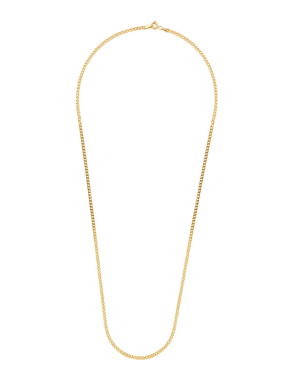 Collar de eslabones de oro amarillo 14 K 2