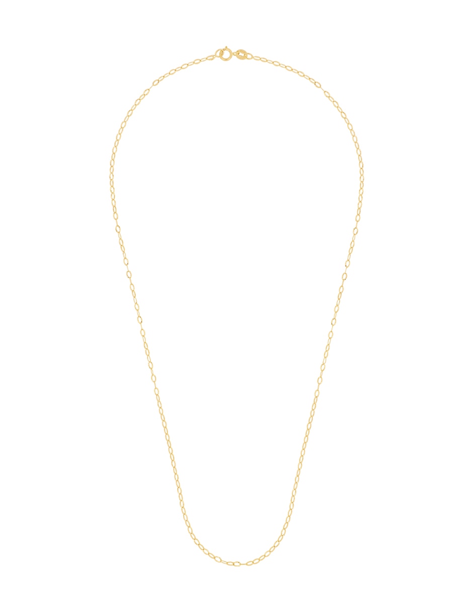 Collar de eslabones de oro amarillo 14 K