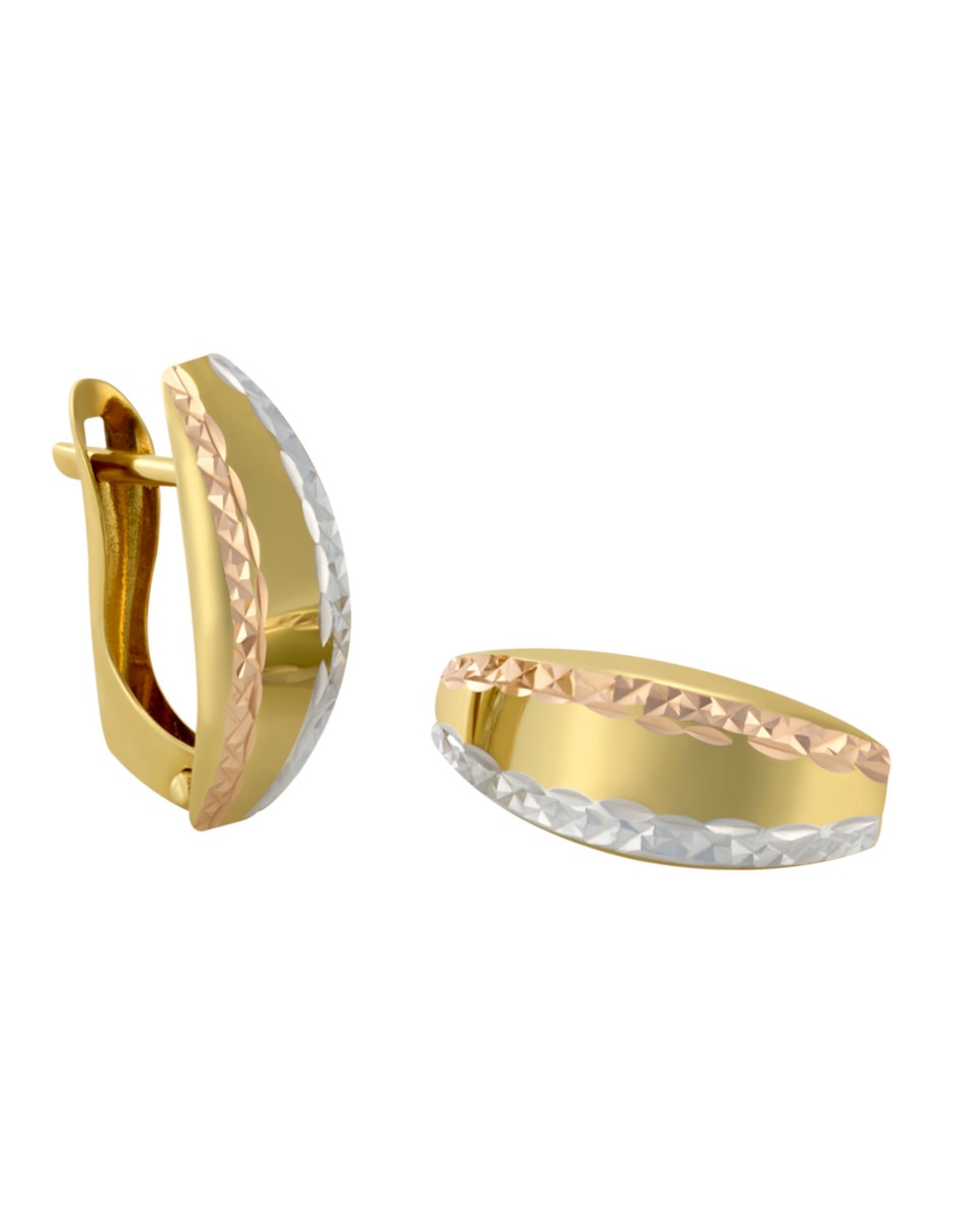 Aretes de oro florentino 2