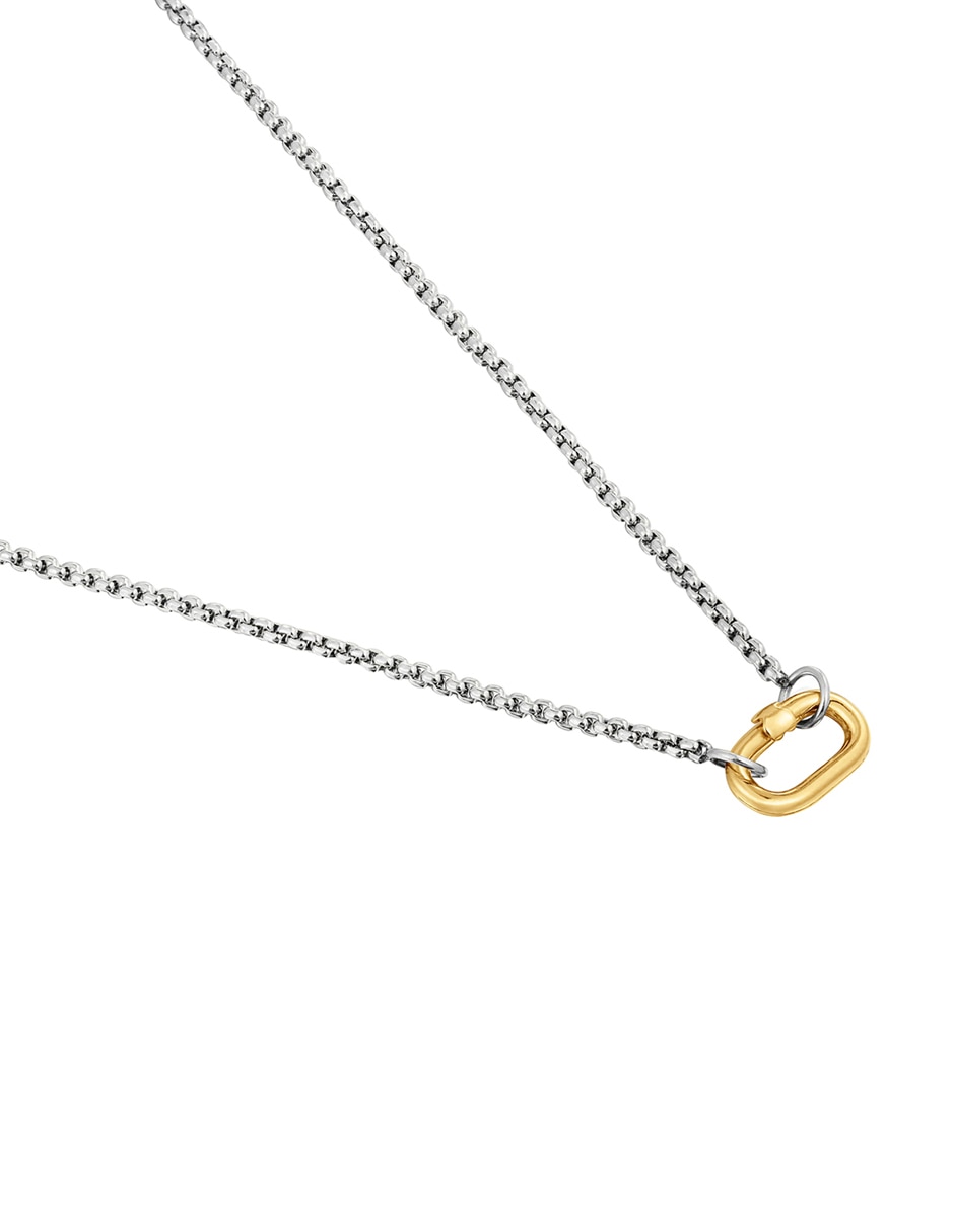 Collar ovalado Hold de oro 18 K 3