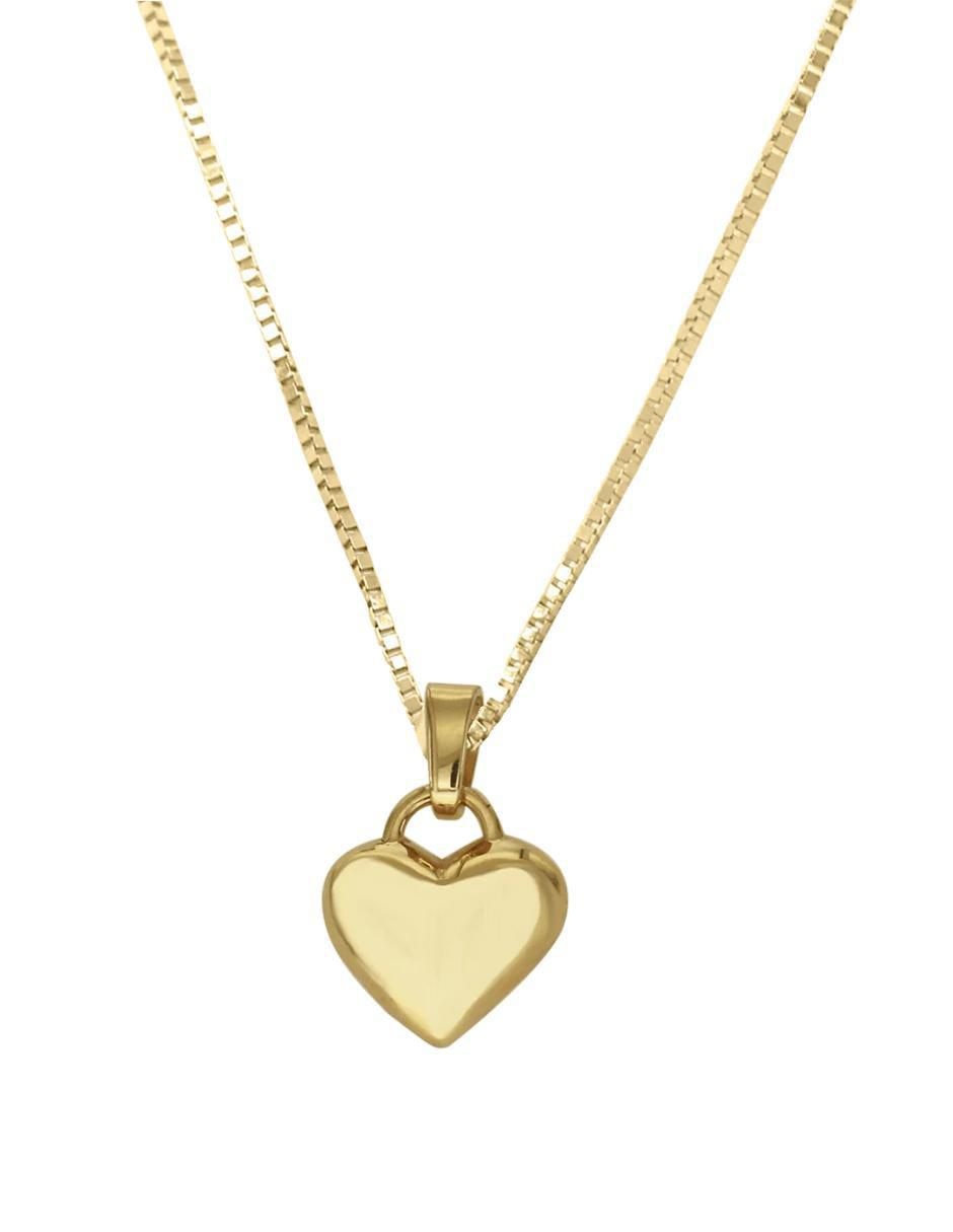 Colgante Y Dije de corazón sam de oro 14 K