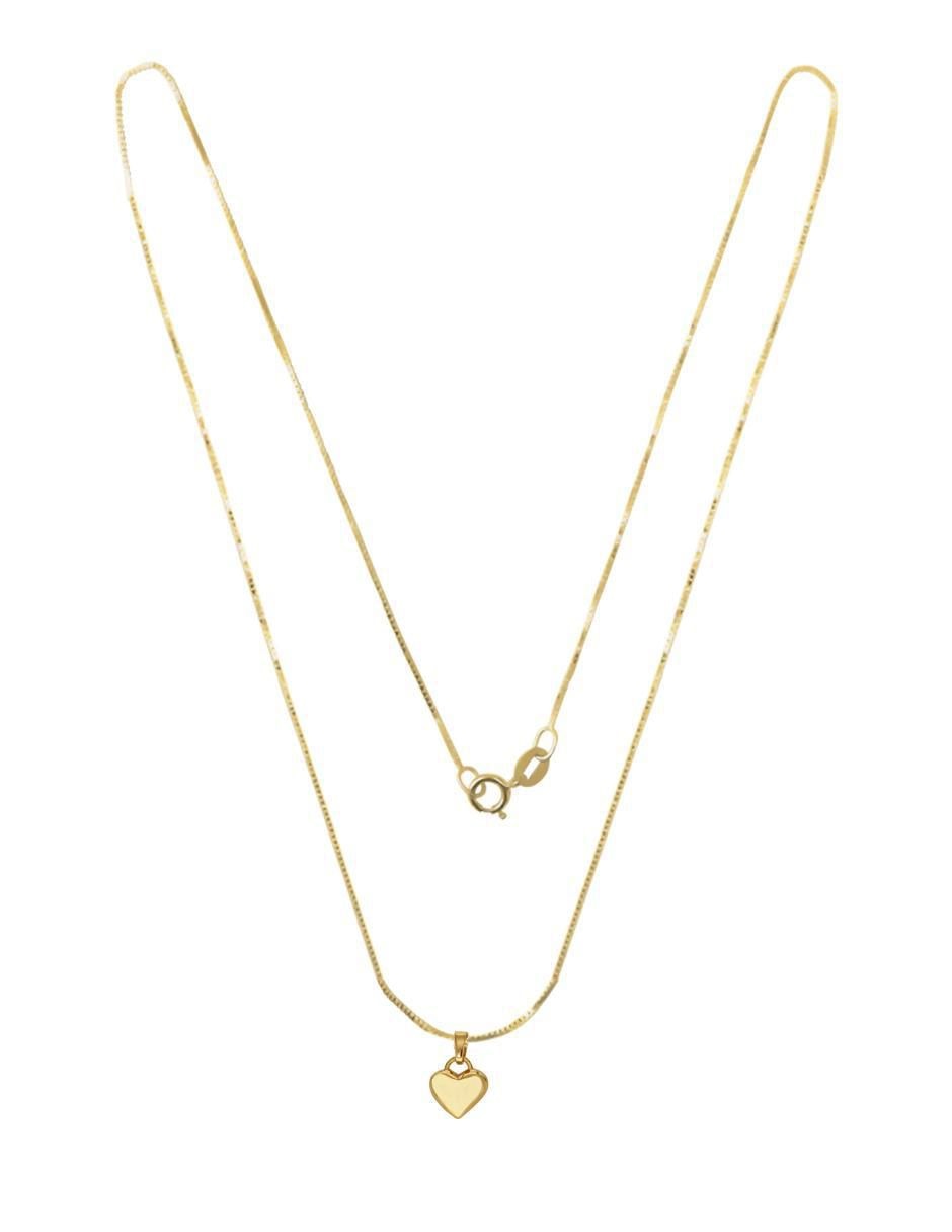 Colgante Y Dije de corazón sam de oro 14 K 3