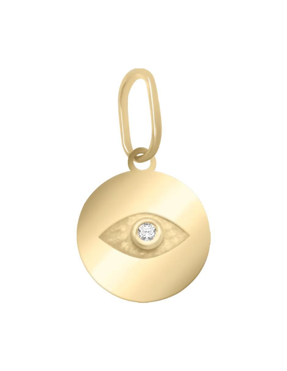 Dije de ojo turco de oro 14 K