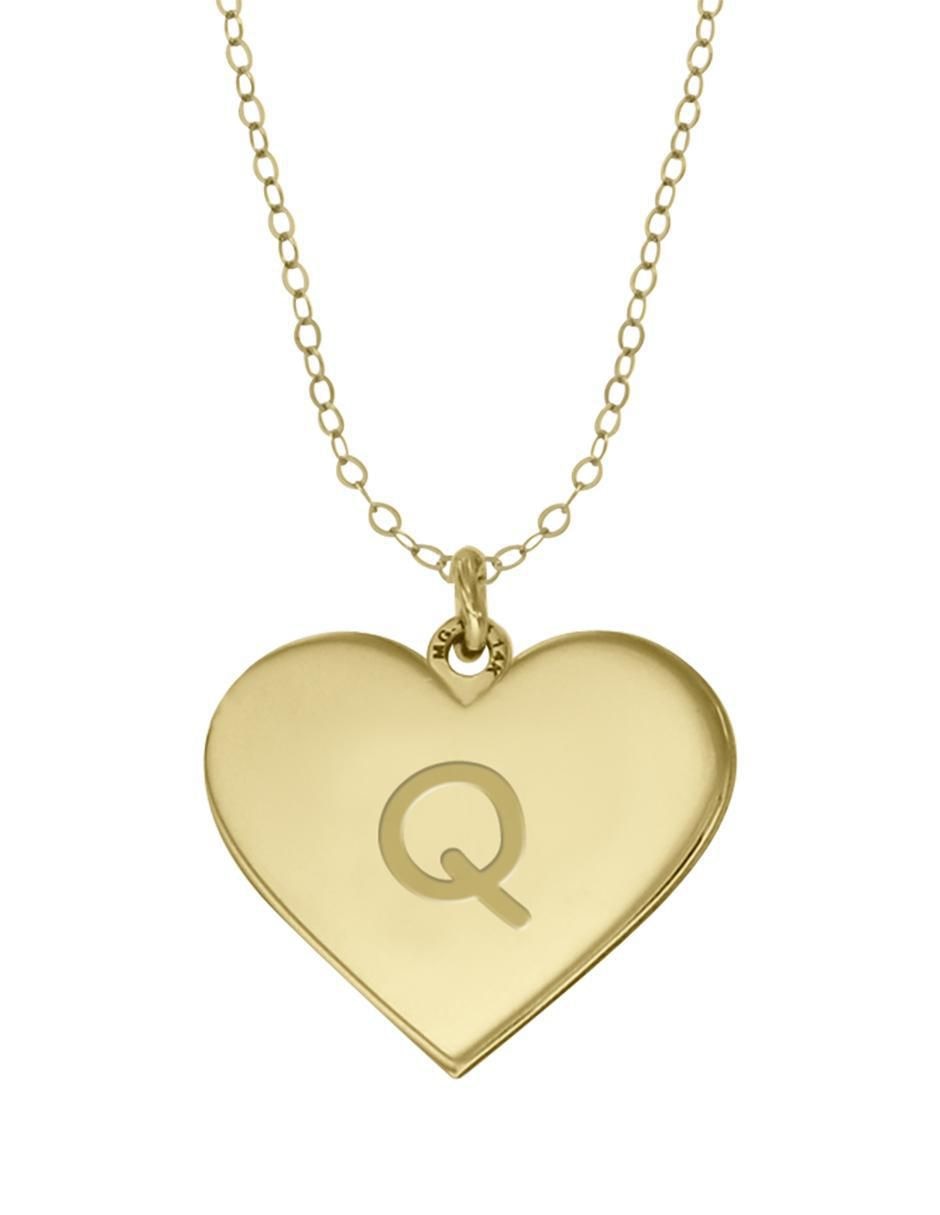 Colgante Y Dije de corazón merari de oro 14 K