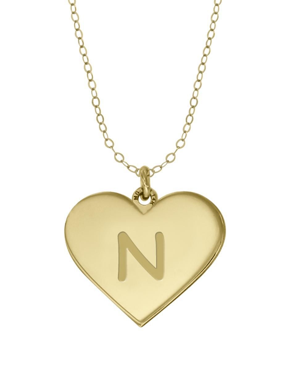 Colgante Y Dije de corazón merari de oro 14 K Colgante Y Dije de corazón merari de oro 14 K