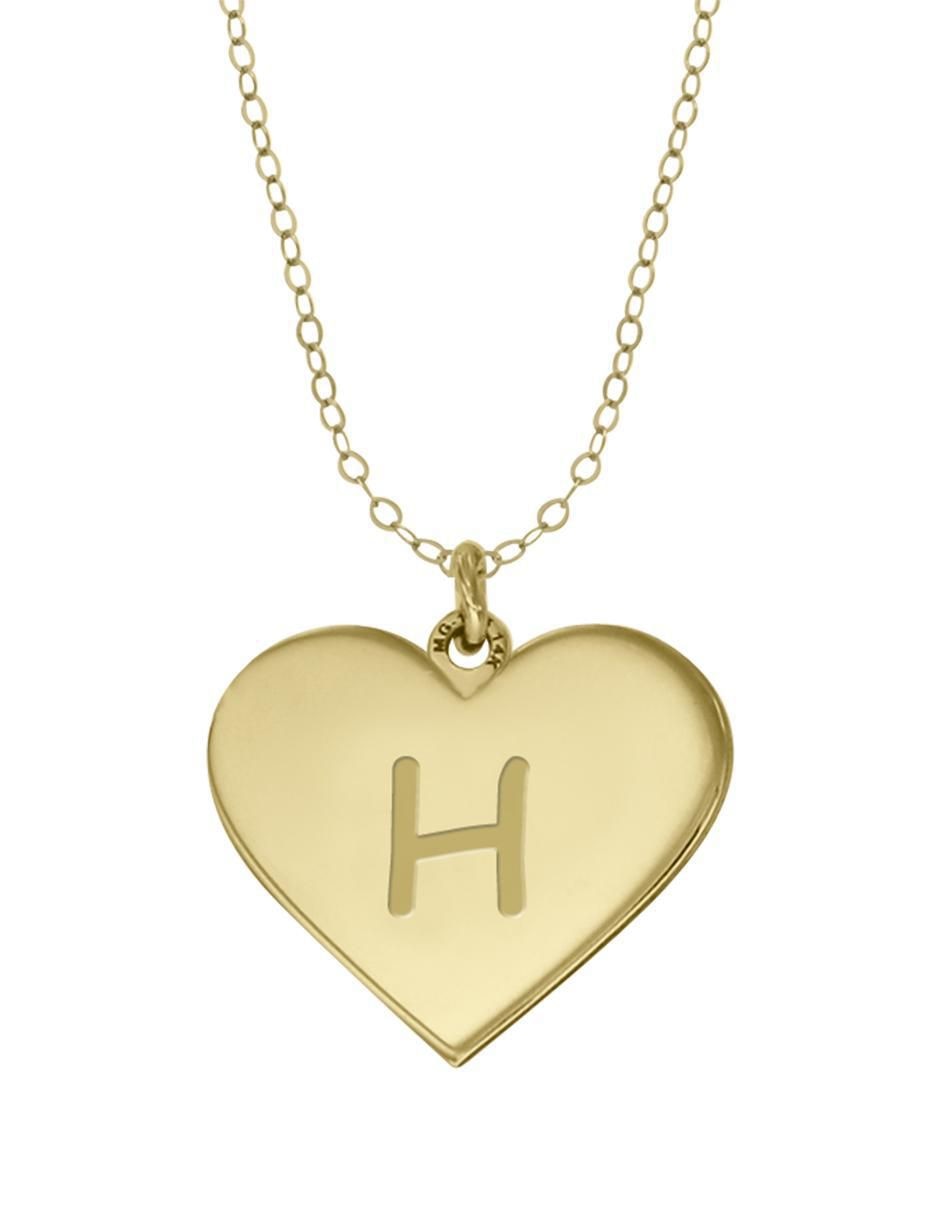 Colgante Y Dije de corazón merari de oro 14 K Colgante Y Dije de corazón merari de oro 14 K
