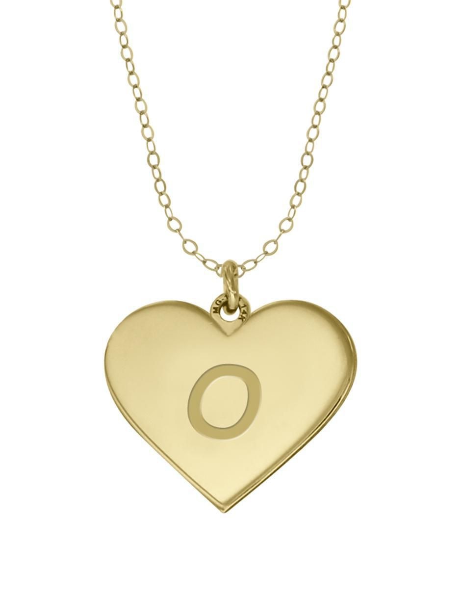 Colgante Y Dije de corazón merari de oro 14 K Colgante Y Dije de corazón merari de oro 14 K