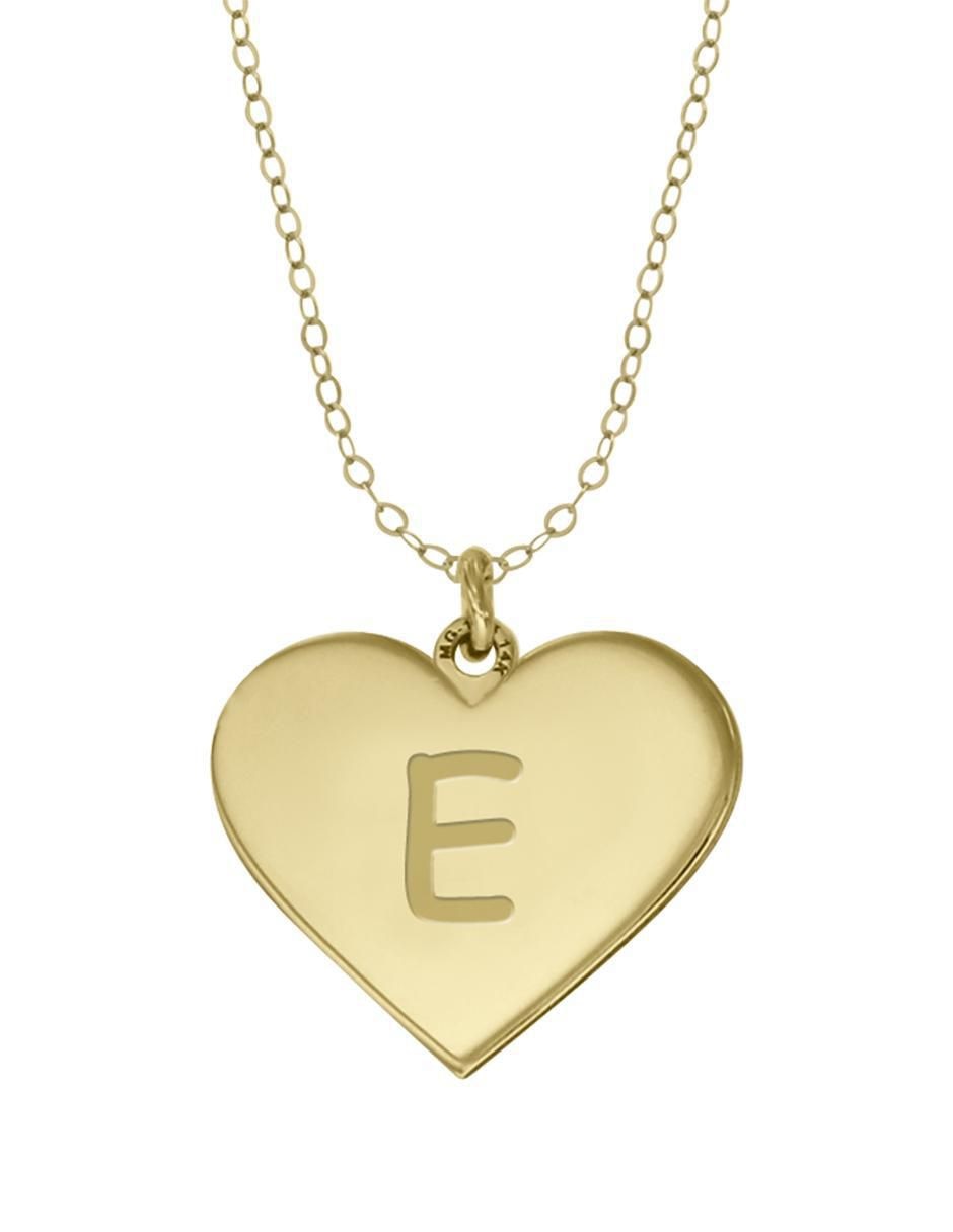 Colgante Y Dije de corazón merari de oro 14 K