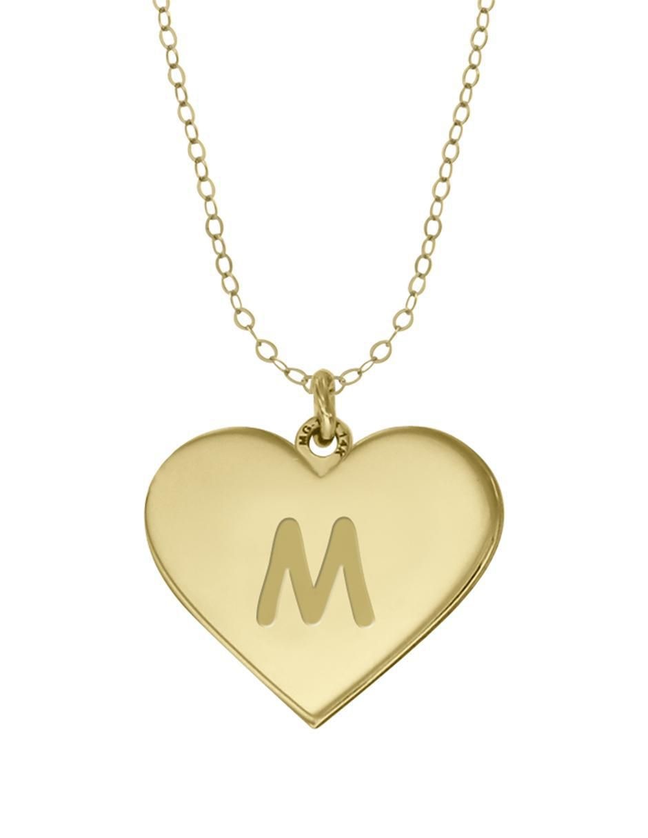Colgante Y Dije de corazón merari de oro 14 K