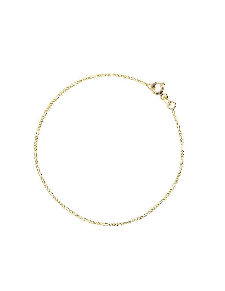 Pulsera de oro 14 K con acabado pulido