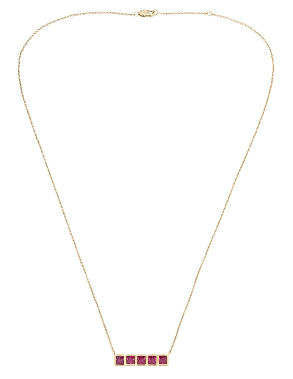 Collar de oro 14 K 5