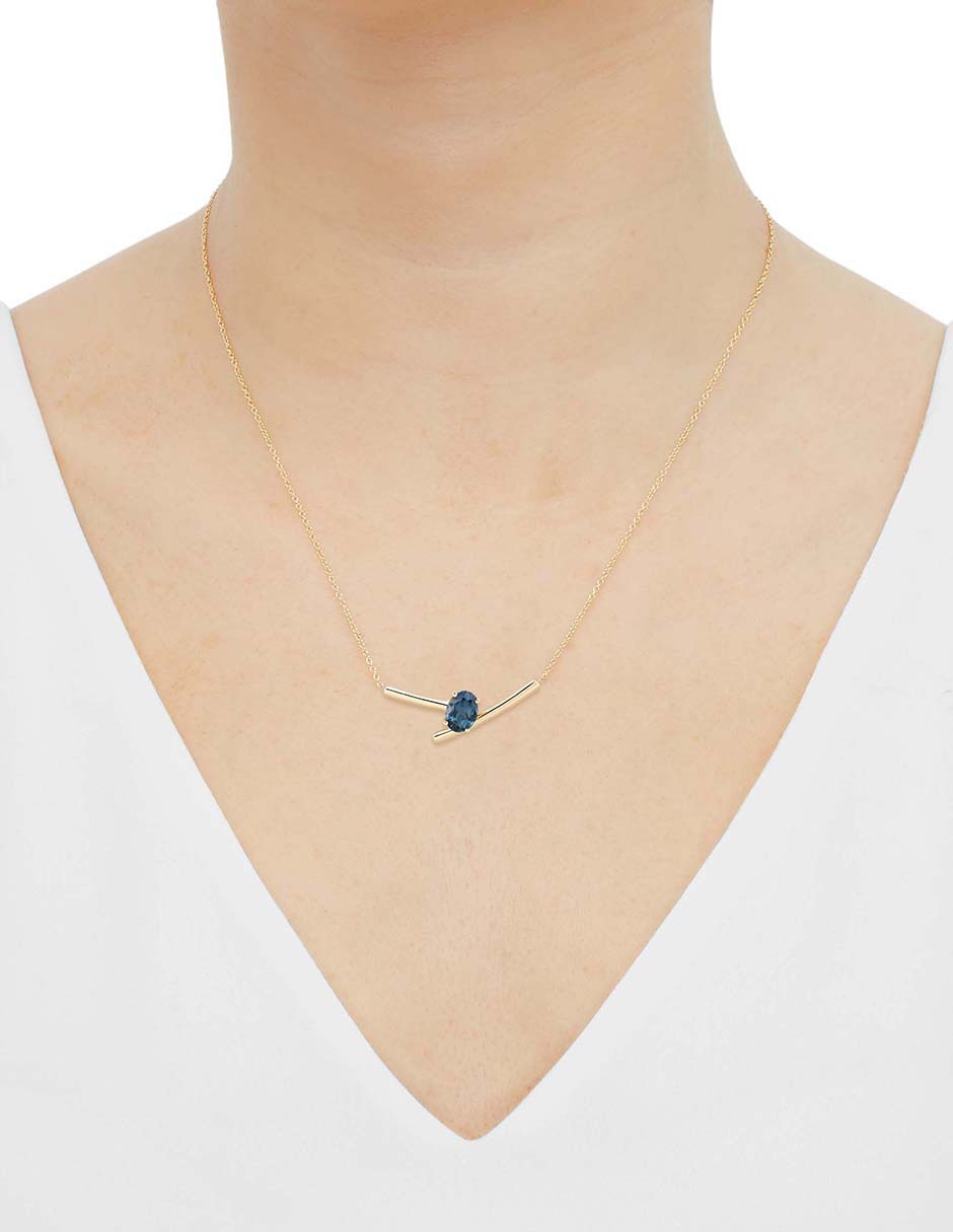 Collar de oro 14 K 2