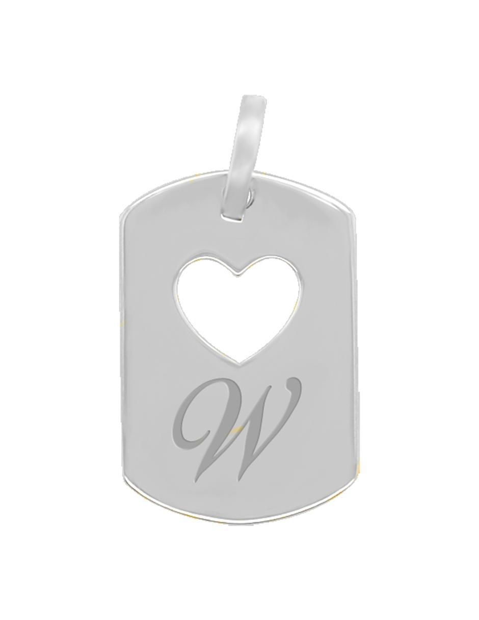 Dije de corazón letramor de oro 14 K