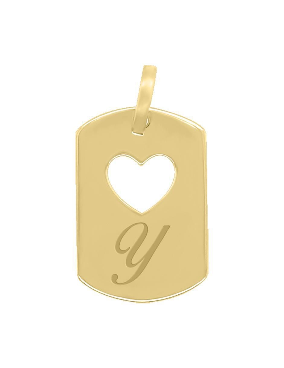 Dije de corazón letramor de oro 14 K Dije de corazón letramor de oro 14 K