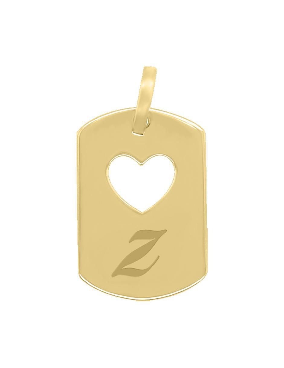 Dije de corazón letramor de oro 14 K Dije de corazón letramor de oro 14 K