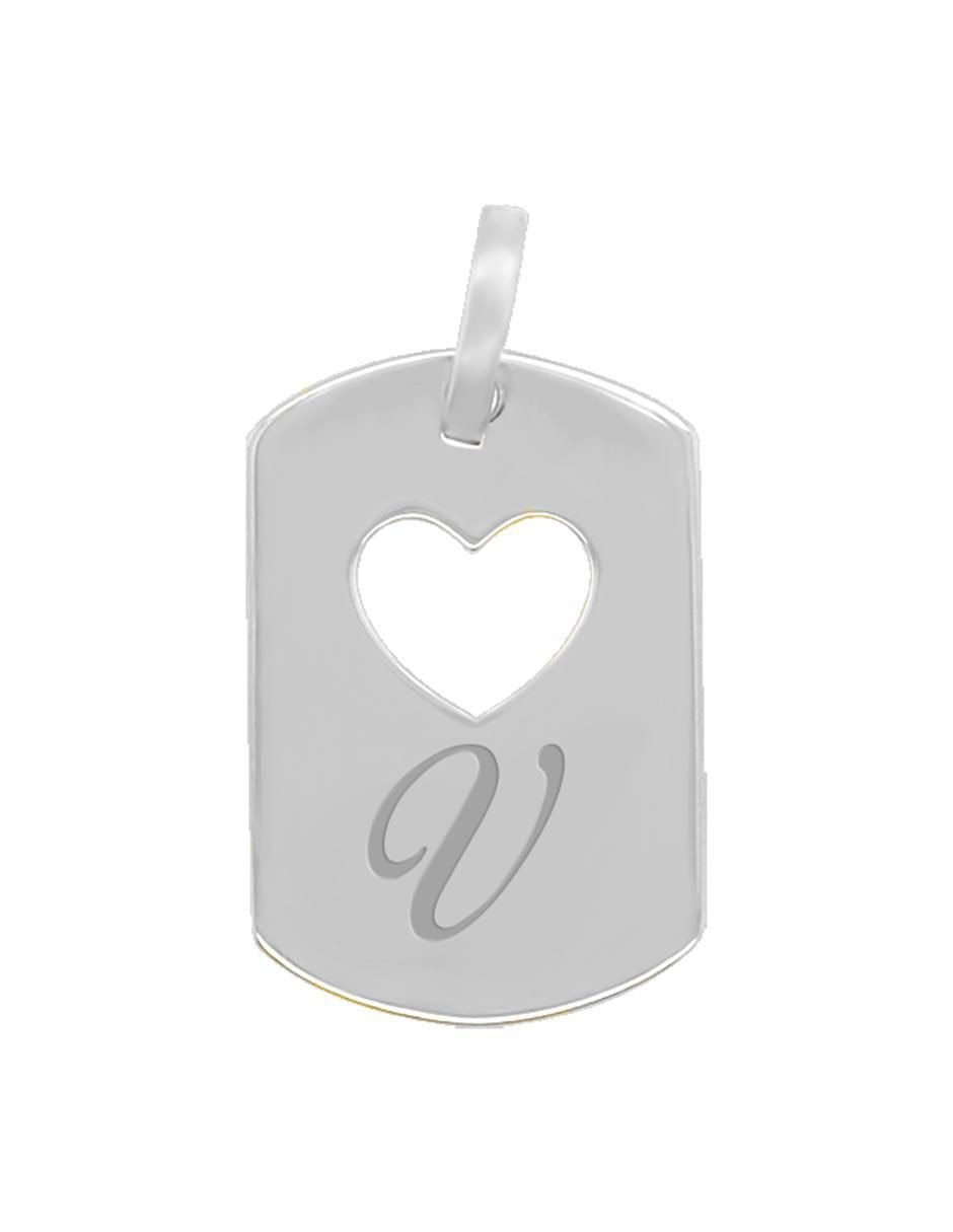 Dije de corazón letramor de oro 14 K Dije de corazón letramor de oro 14 K