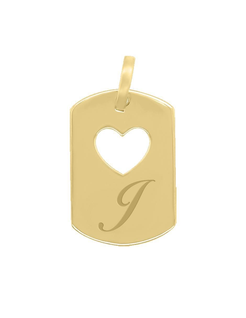 Dije de corazón letramor de oro 14 K Dije de corazón letramor de oro 14 K