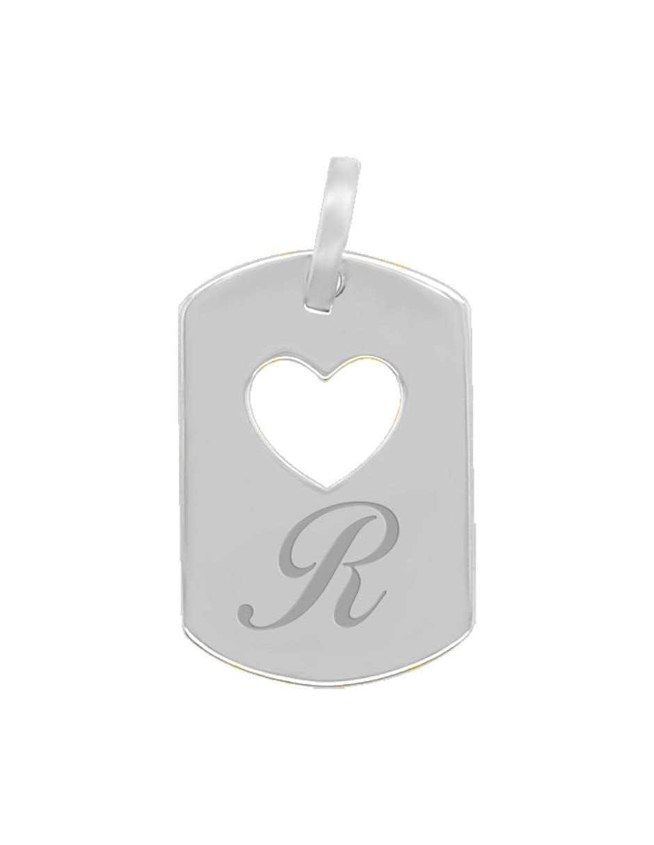Dije de corazón letramor de oro 14 K Dije de corazón letramor de oro 14 K