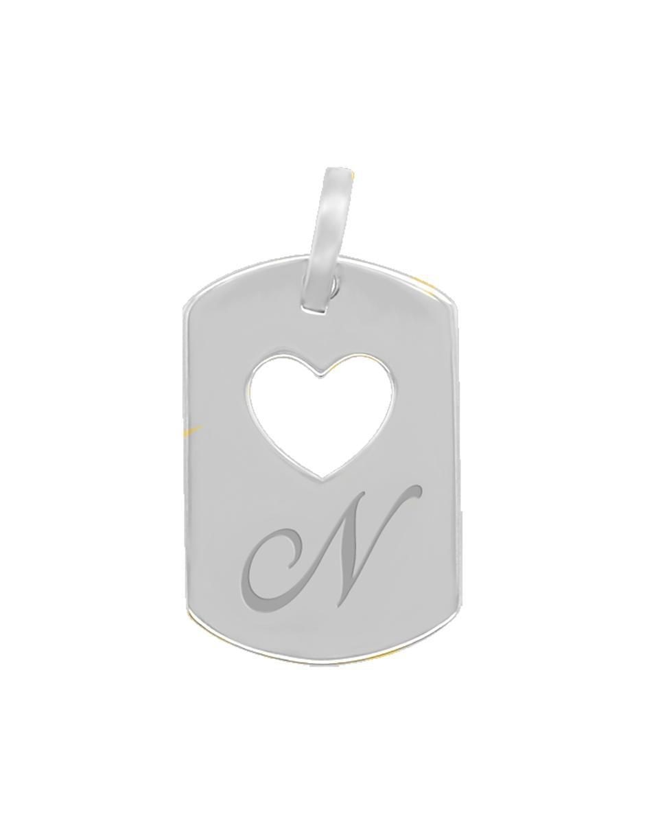 Dije de corazón letramor de oro 14 K Dije de corazón letramor de oro 14 K