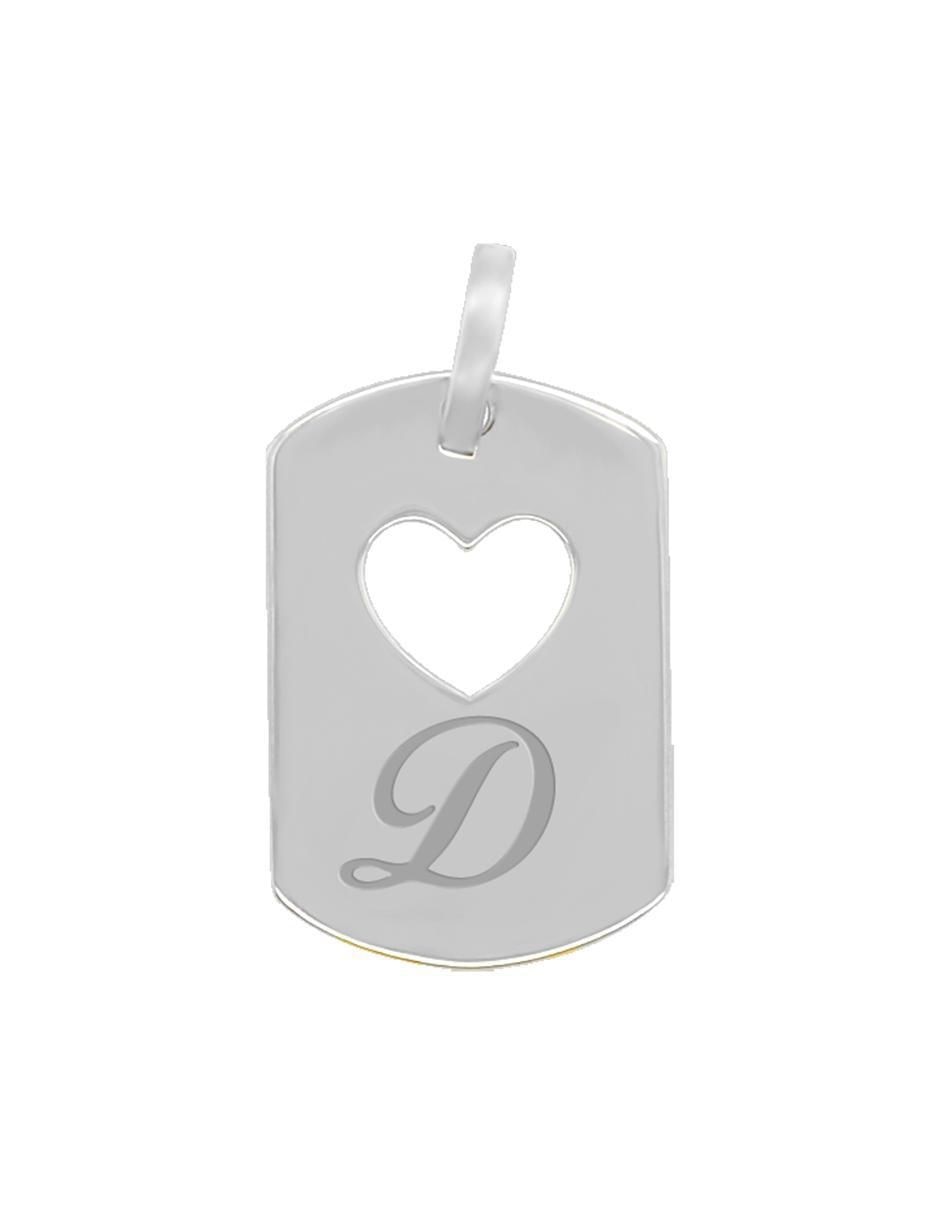 Dije de corazón letramor de oro 14 K