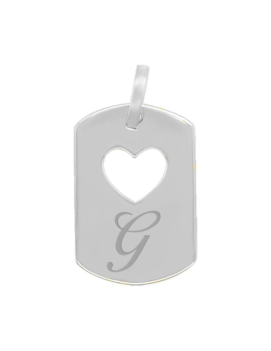 Dije de corazón letramor de oro 14 K Dije de corazón letramor de oro 14 K
