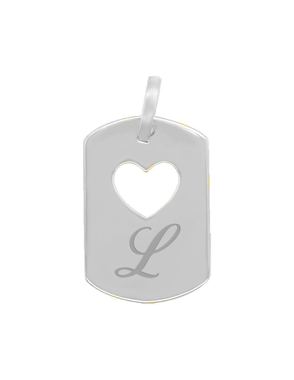 Dije de corazón letramor de oro 14 K Dije de corazón letramor de oro 14 K