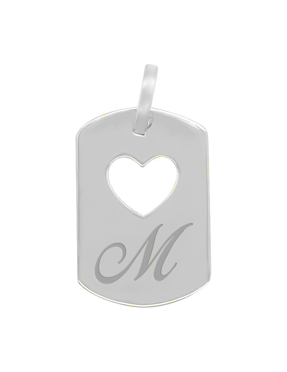 Dije de corazón letramor de oro 14 K
