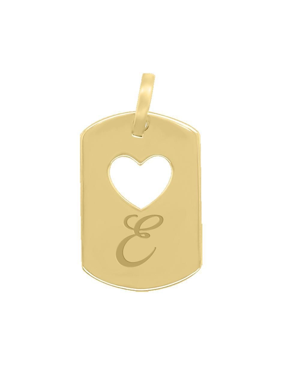 Dije de corazón letramor de oro 14 K Dije de corazón letramor de oro 14 K