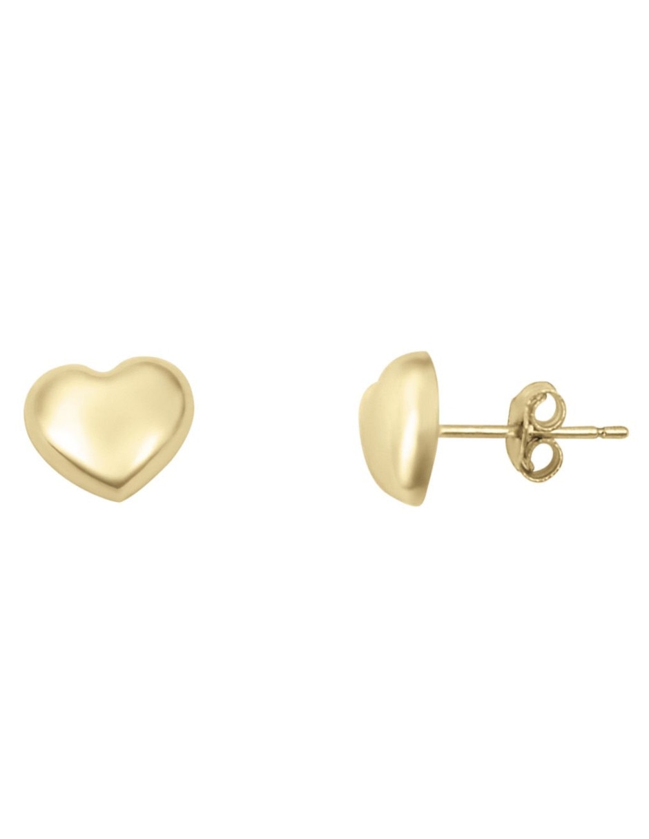 Broqueles de corazón de oro 3