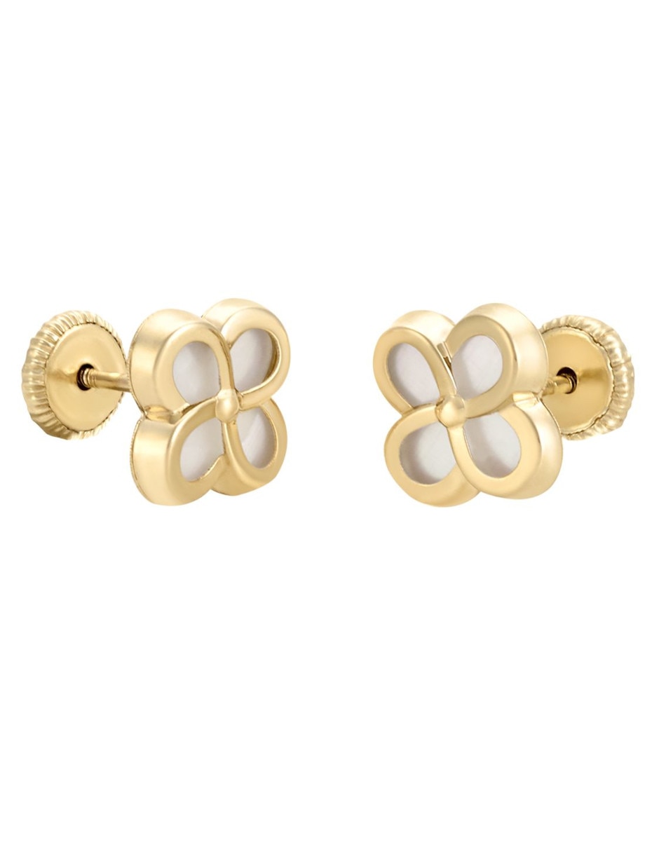 Broqueles de flor de oro Broqueles de flor de oro