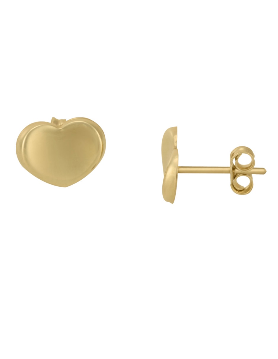 Broqueles de corazón de oro 3