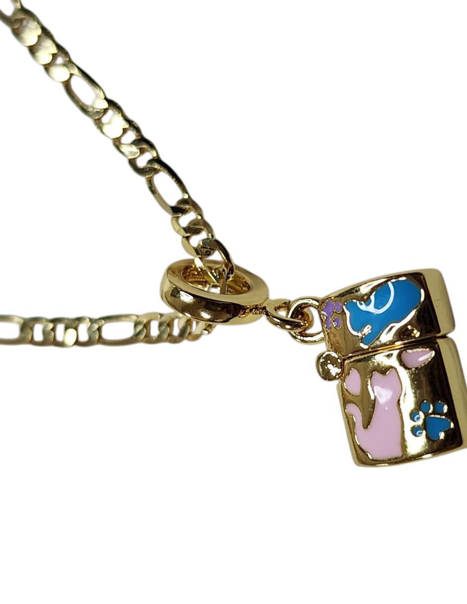 Collar con dije de oro laminado 14 K 5