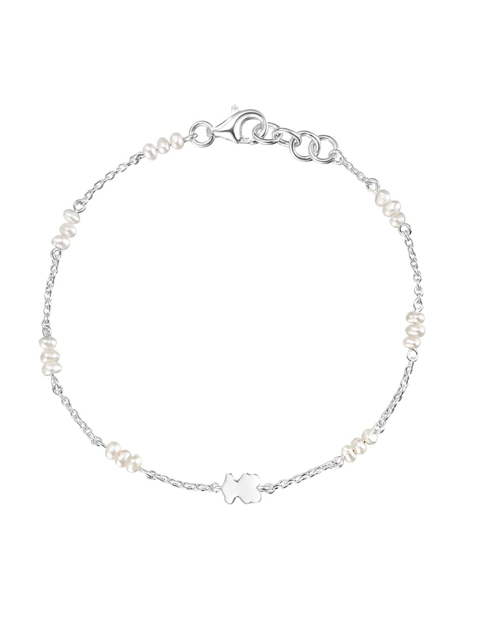 Pulsera de plata con perla p 925 Sweet Dolls