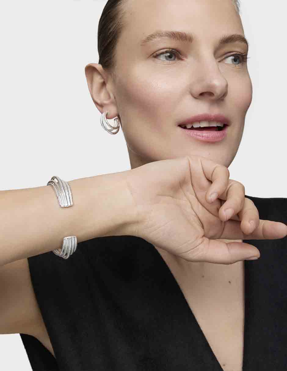 Brazalete de plata p 925 Duna 5