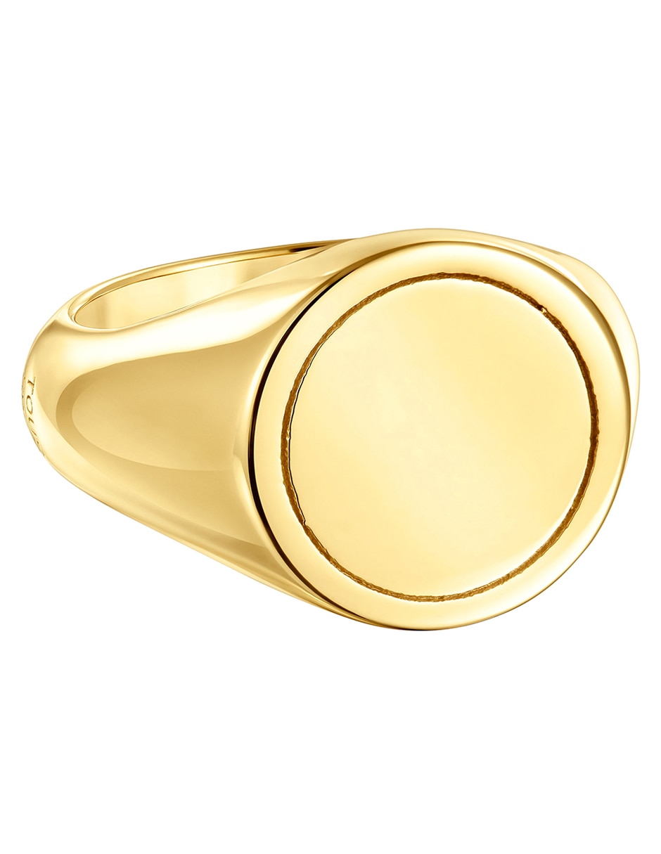 Anillo ovalado Basics P 925 de plata brillante 2