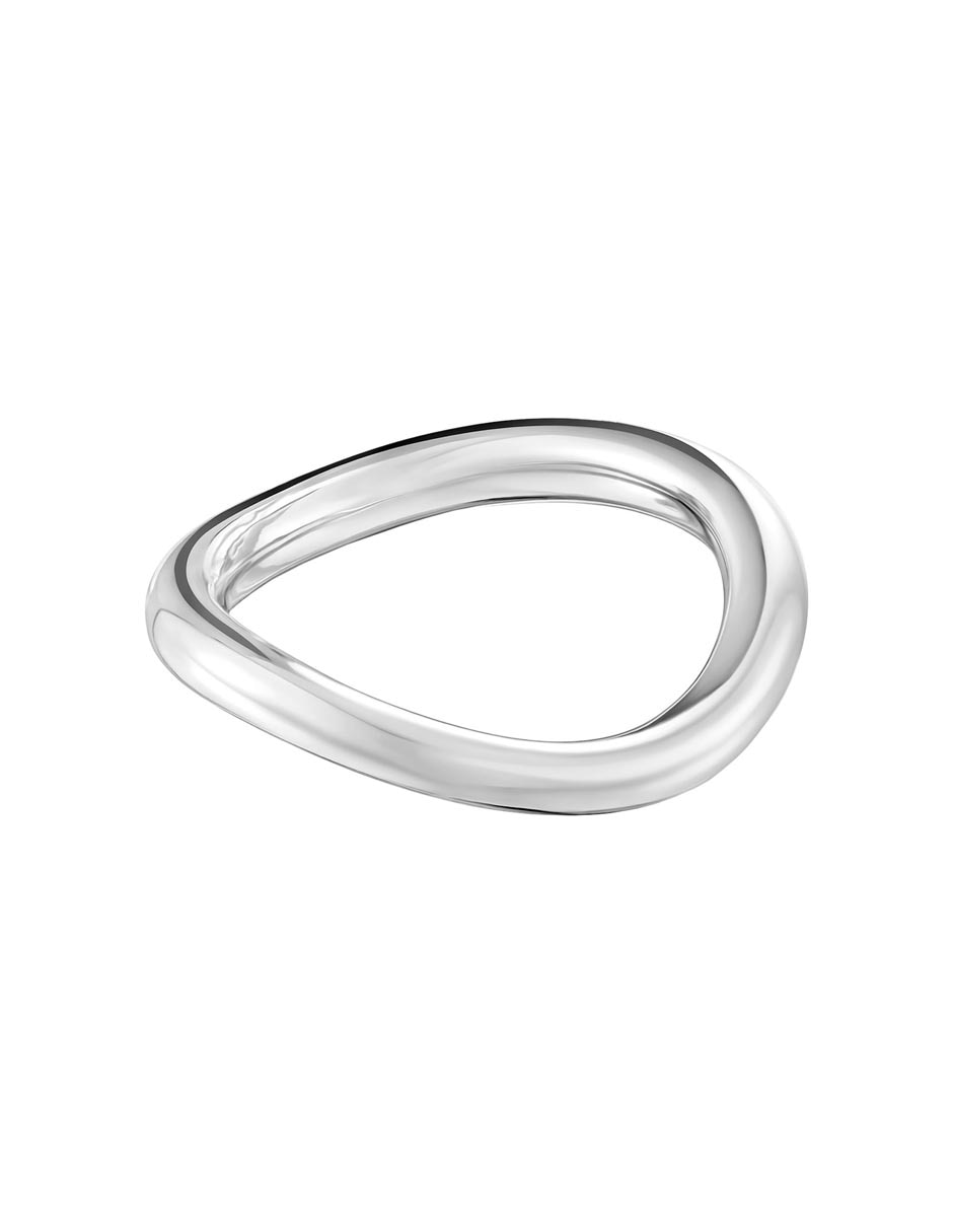 Anillo New Hav 18 k de oro blanco brillante 3