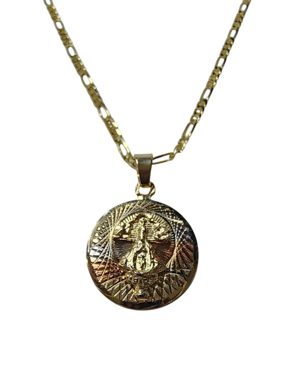 Collar San Juan de los Lagos de oro laminado 14 K Collar San Juan de los Lagos de oro laminado 14 K