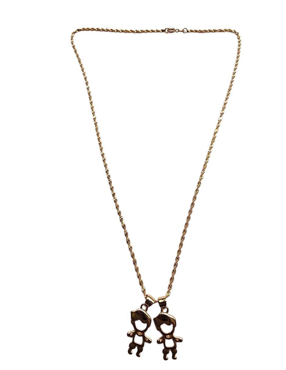 Collar de niño de oro laminado 14 K 6