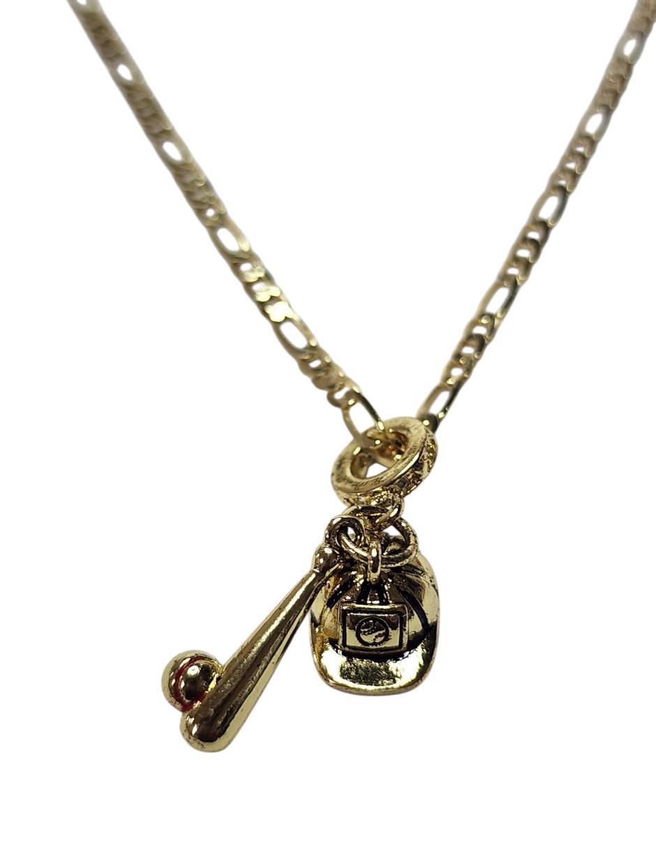 Collar Beisbol de oro laminado 14 K