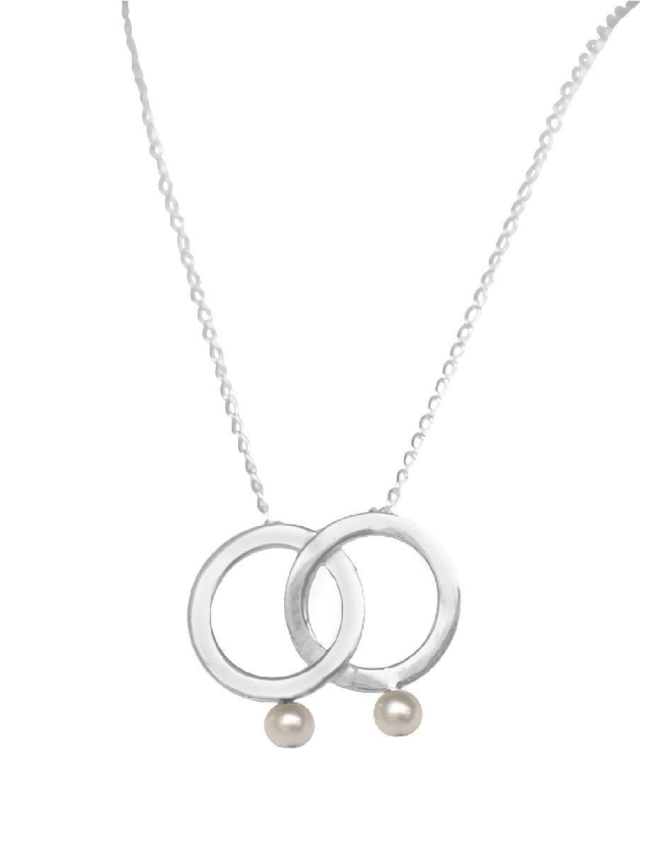 Collar con dije de plata P 925