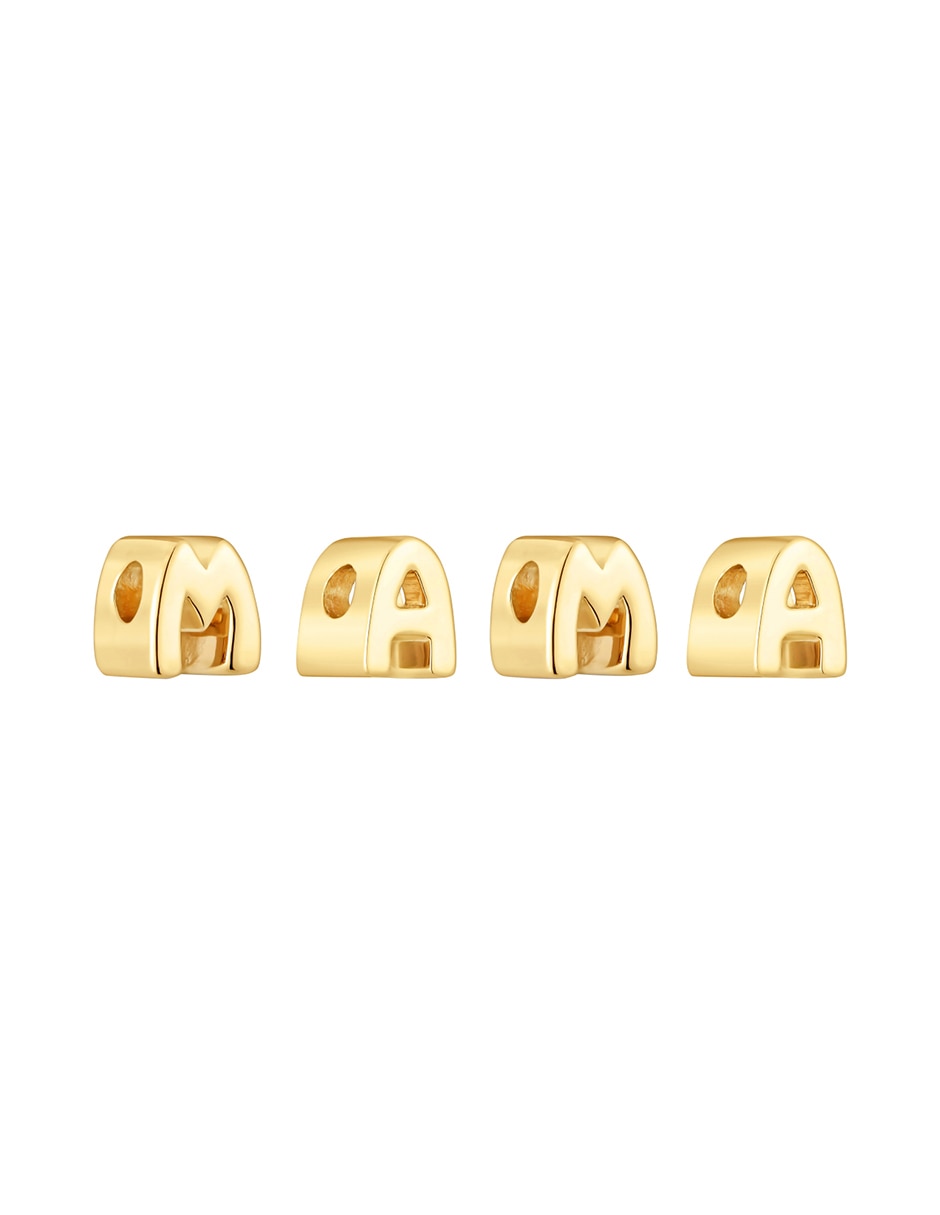Charm de letras mama de plata P 925 3