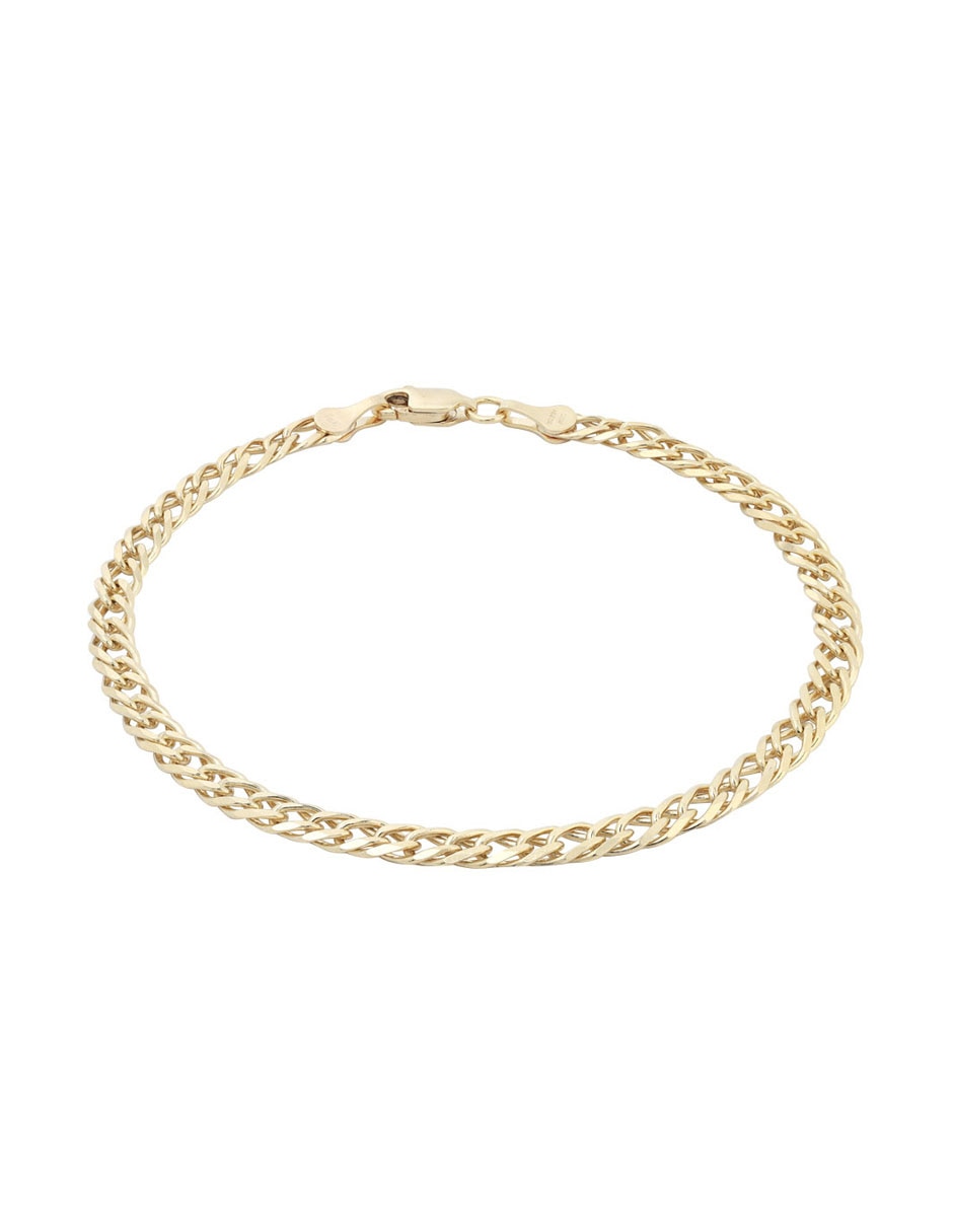 Pulsera de oro 14 K con acabado brillante 2
