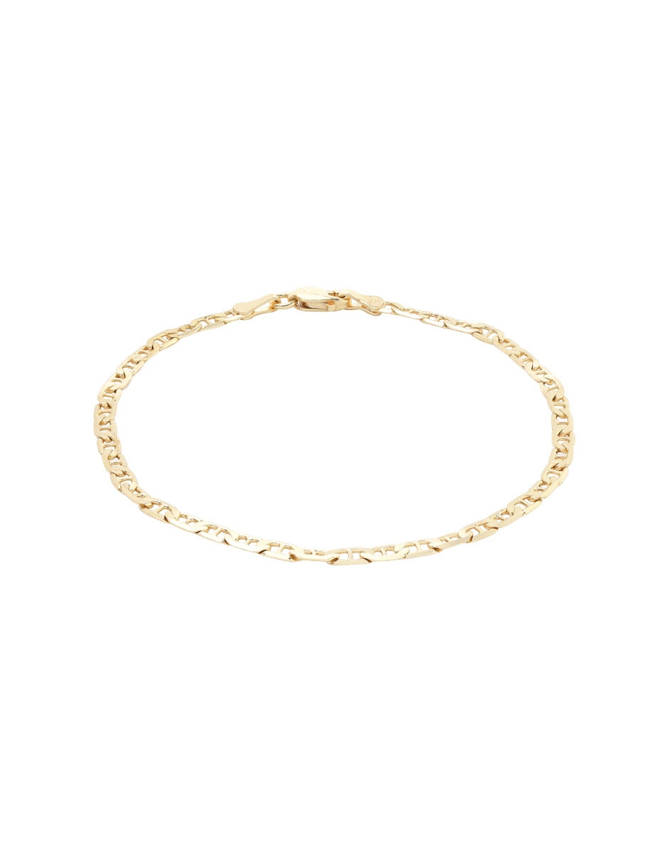 Pulsera de oro 14 K con acabado pulido 2