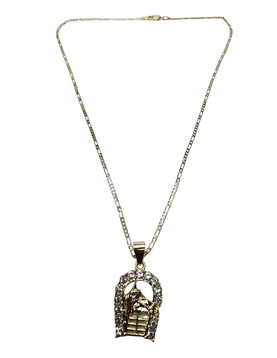 Collar de caballo Equinos de oro laminado 14 K 2
