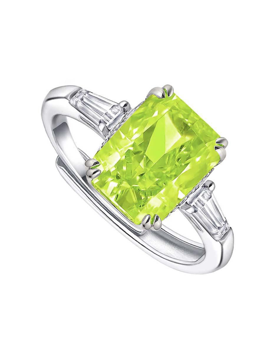 Anillo de compromiso zirconia 3