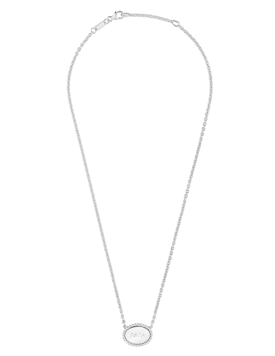 Collar ovalado Mamá de plata P 925 2
