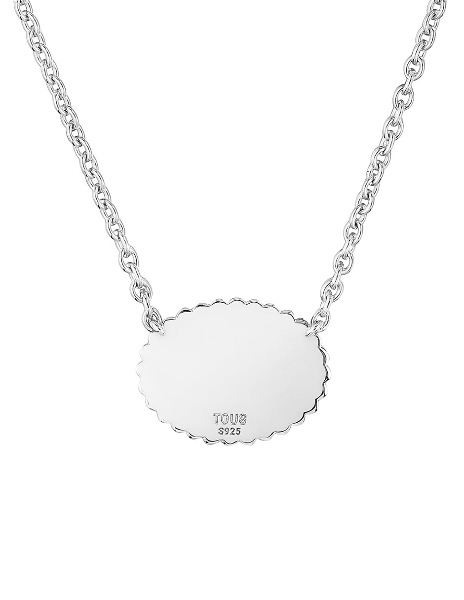 Collar ovalado Mamá de plata P 925 4