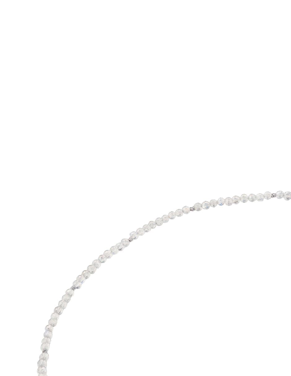Collar Hold Oval de oro amarillo 18 k 6