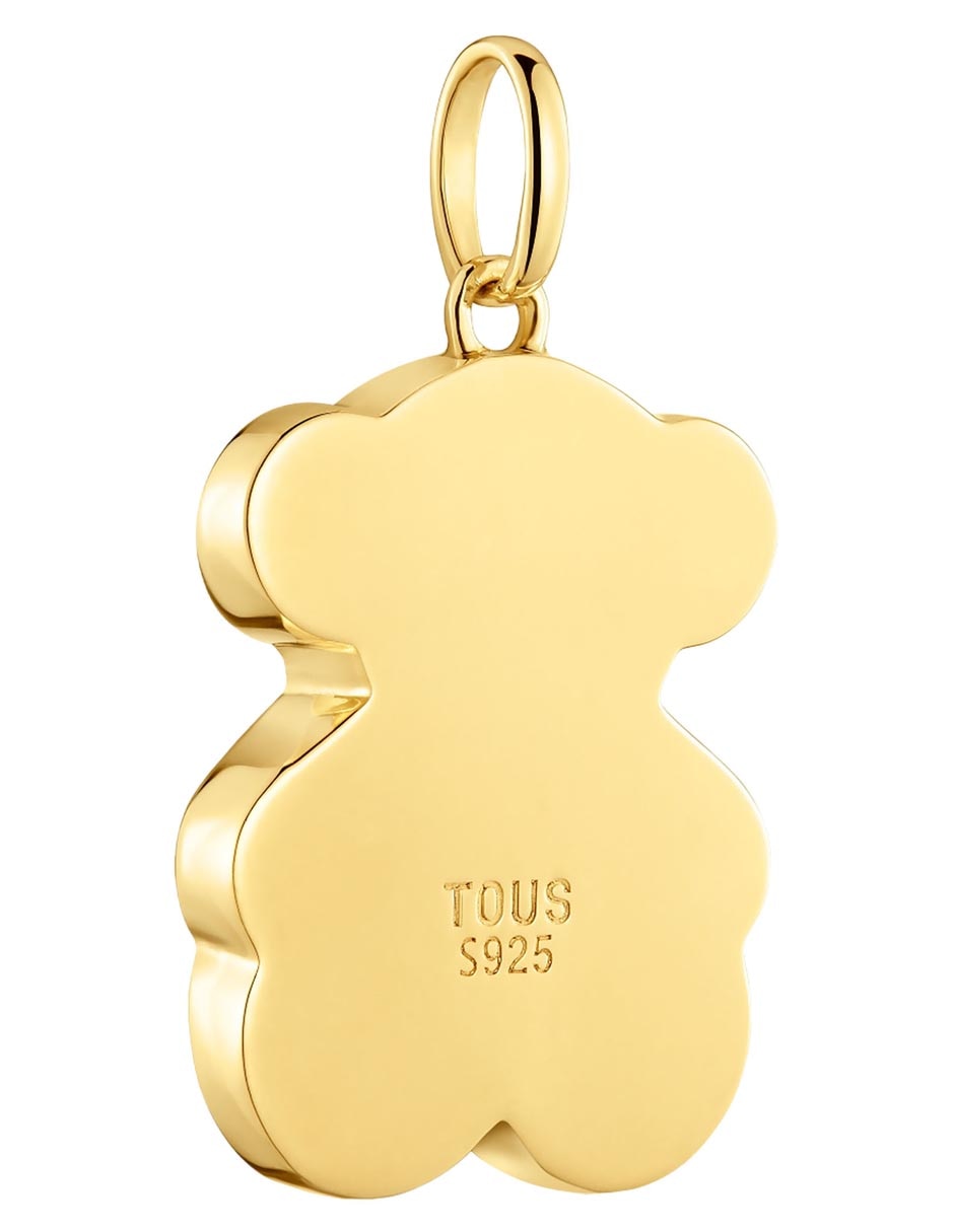 Charm de oso icon color de plata P 925 3